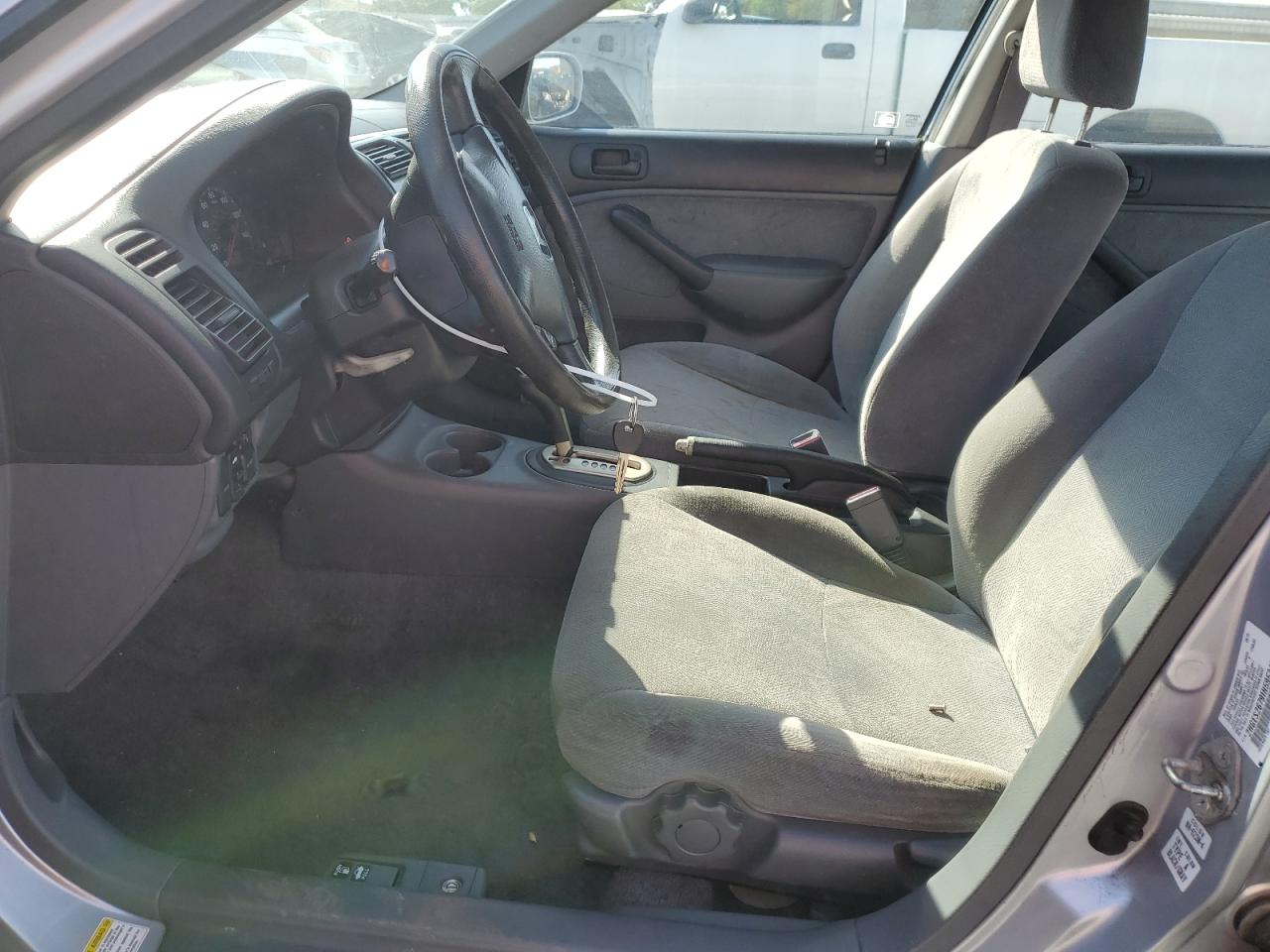 2001 Honda Civic Ex VIN: 2HGES26791H595347 Lot: 75505874