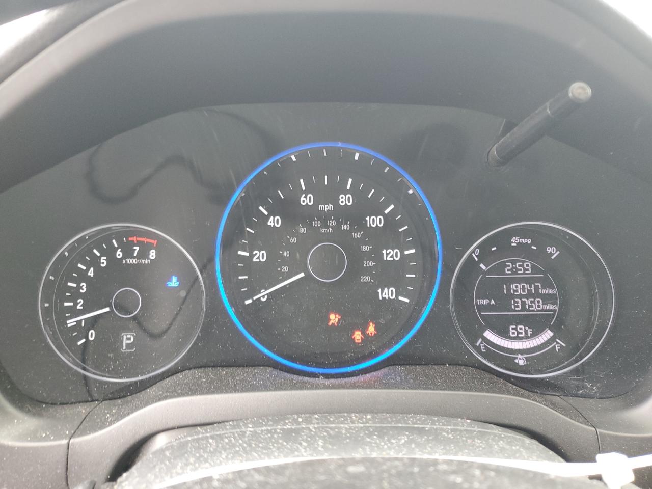 3CZRU6H78JM724446 2018 Honda Hr-V Exl