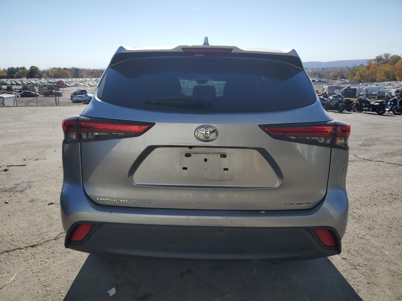 2020 Toyota Highlander L VIN: 5TDBZRBH4LS520760 Lot: 76237744