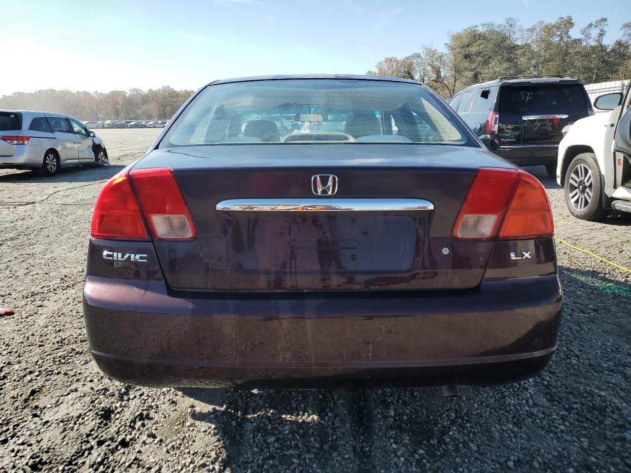 2001 Honda Civic Lx VIN: 1HGES16581L036299 Lot: 77191914