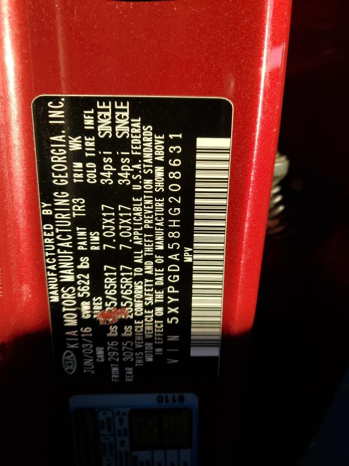 2017 Kia Sorento - Image 13