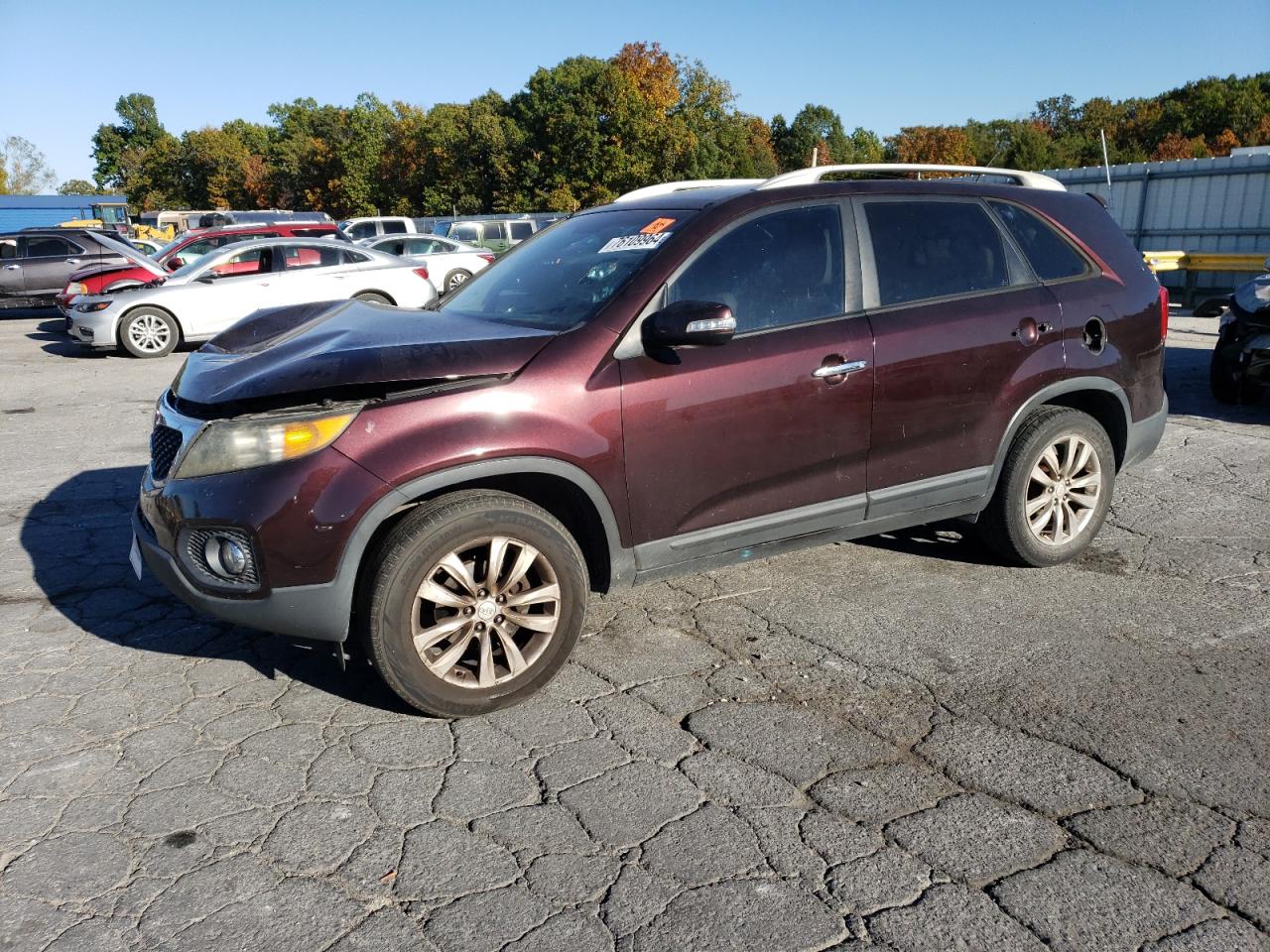 2011 Kia Sorento Ex VIN: 5XYKU4A25BG126632 Lot: 76109964