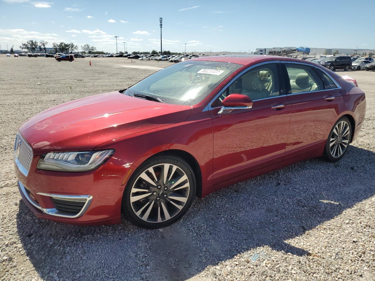 2019 Lincoln Mkz Reserve Ii VIN: 3LN6L5MUXKR620994 Lot: 76029304