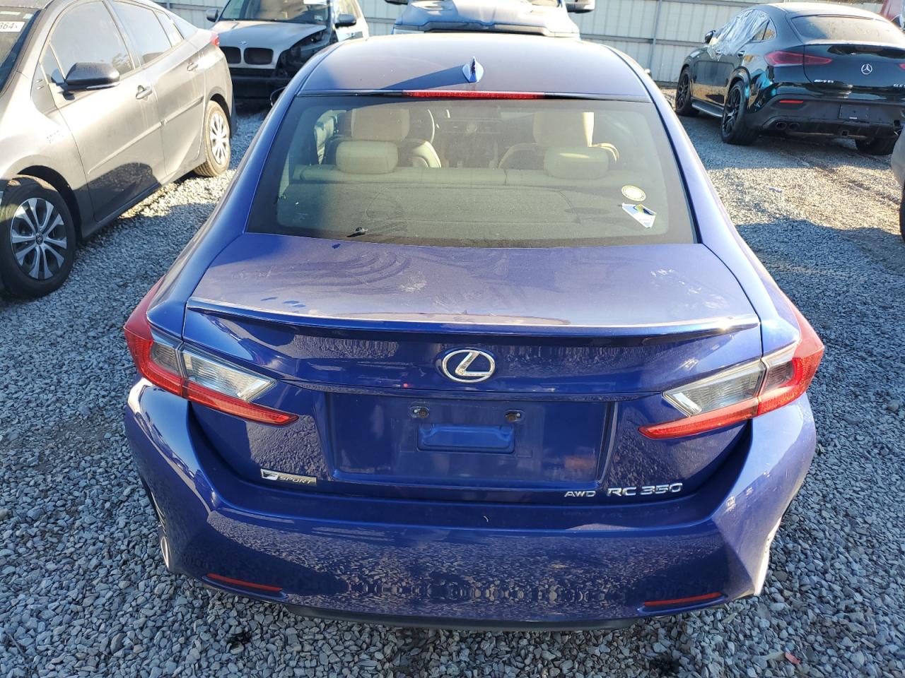 2015 Lexus Rc 350 VIN: JTHSE5BC7F5000165 Lot: 77470704