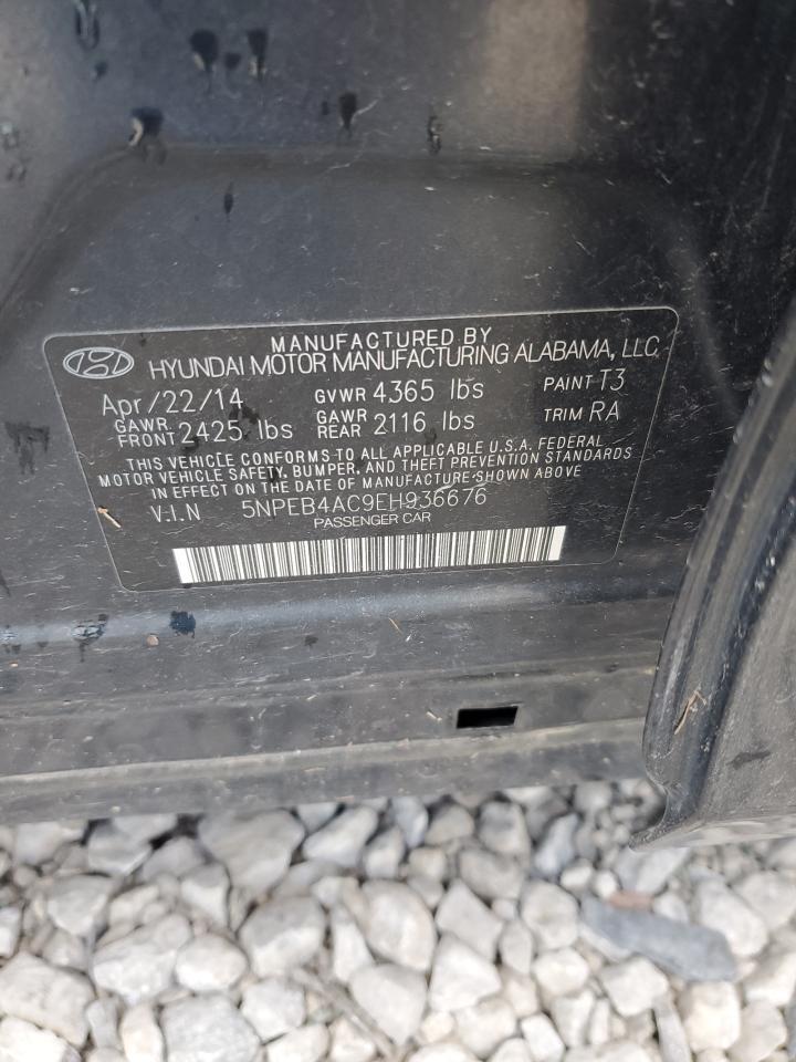 5NPEB4AC9EH936676 2014 Hyundai Sonata Gls