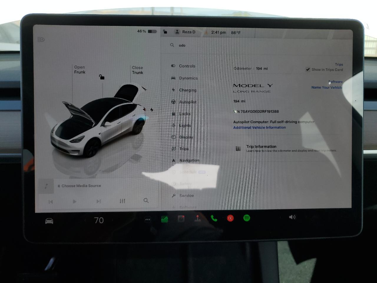 7SAYGDED2RF191388 2024 Tesla Model Y