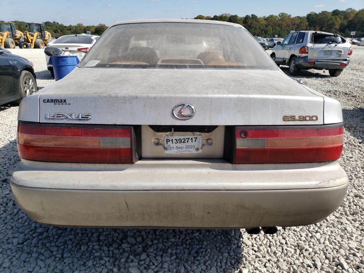 1996 Lexus Es 300 VIN: JT8BF12G1T0142805 Lot: 78423304