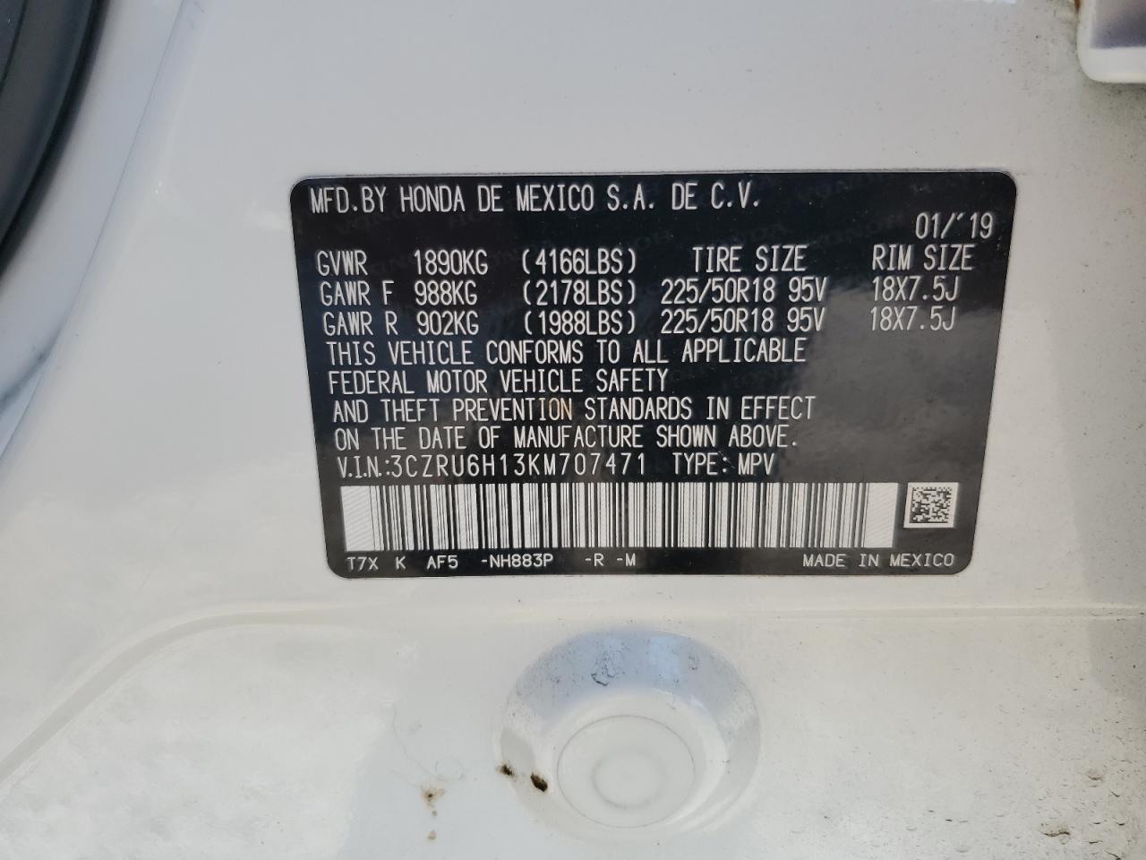 2019 Honda HR-V - Image 13