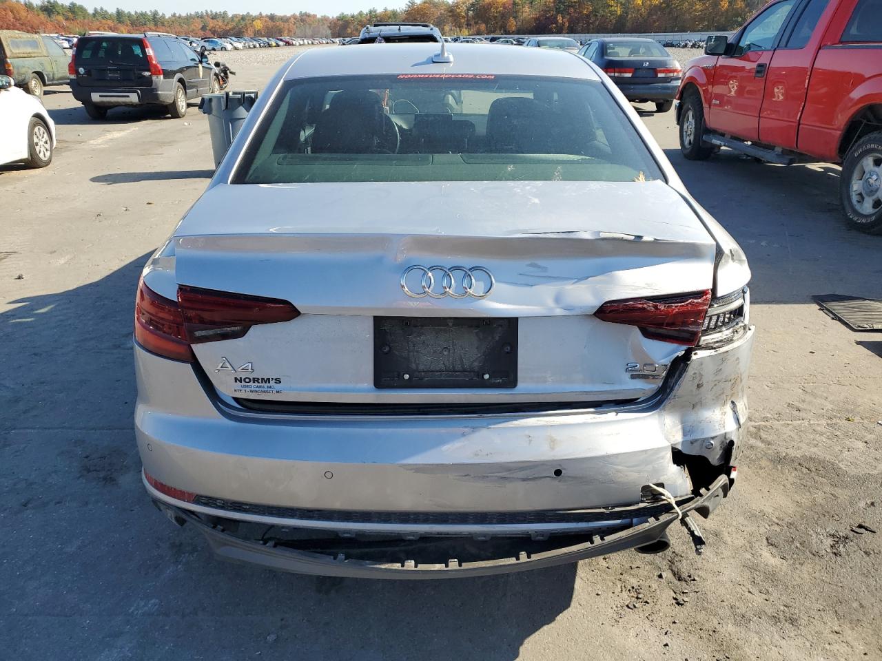 2018 Audi A4 Premium Plus VIN: WAUENAF41JN018516 Lot: 76755874