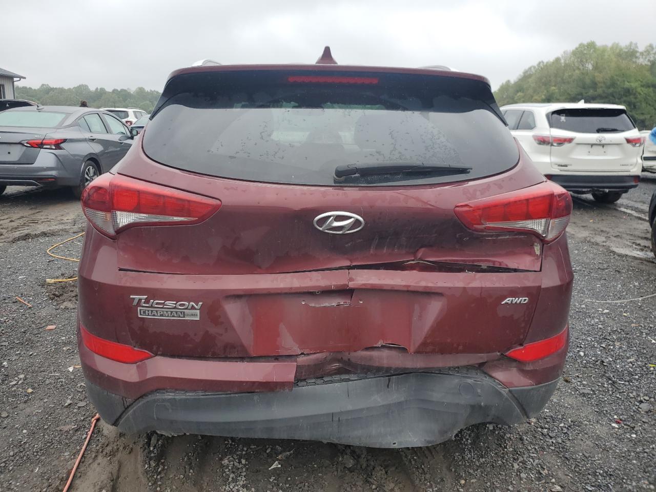 KM8J3CA42HU431406 2017 Hyundai Tucson Limited