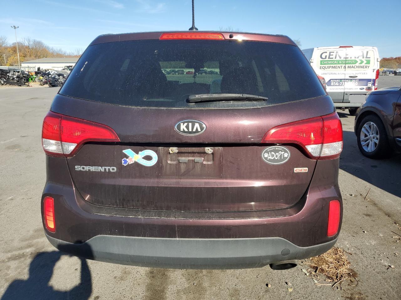 2015 Kia Sorento Lx VIN: 5XYKT3A61FG627622 Lot: 77988454