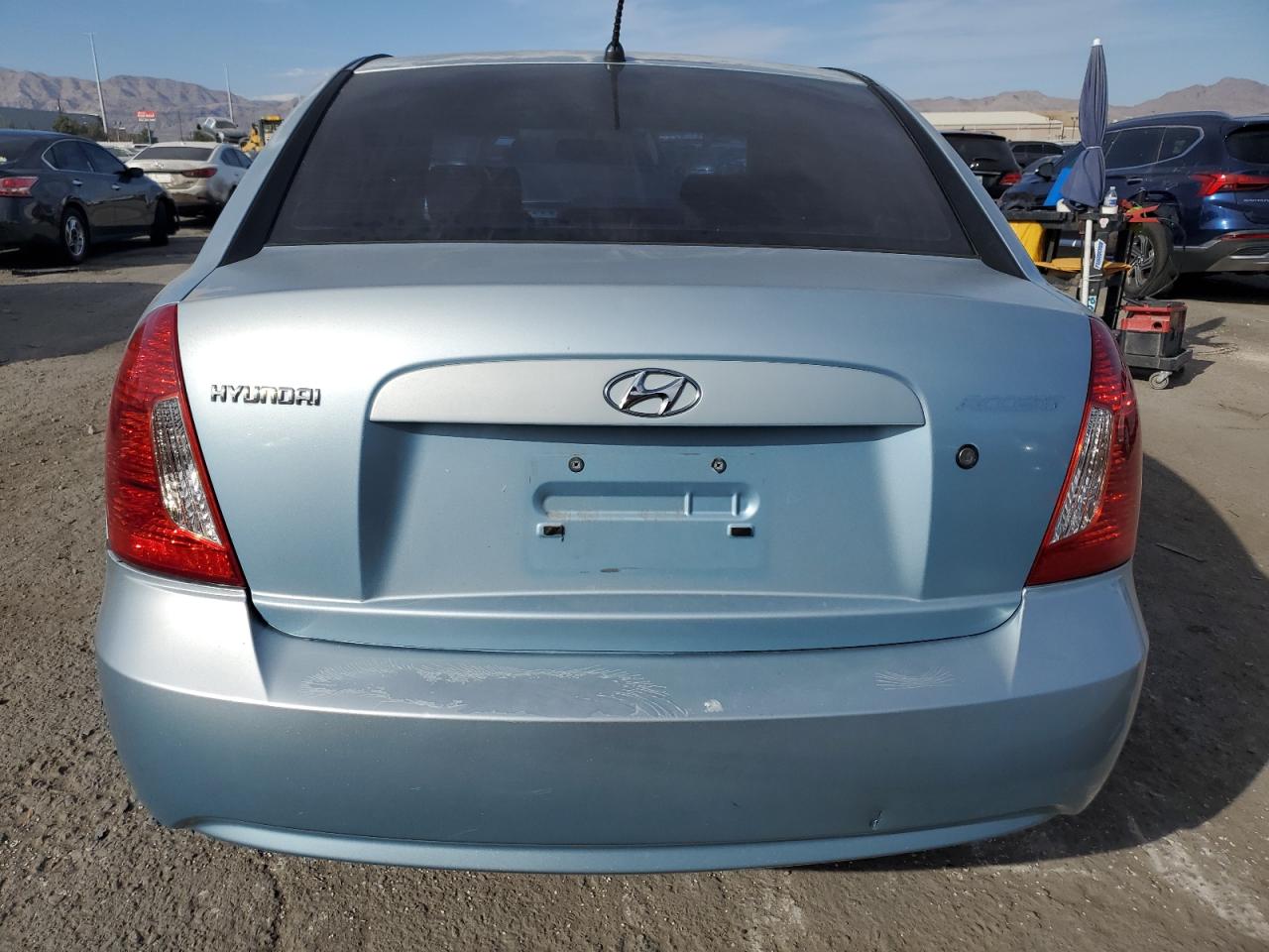 2006 Hyundai Accent Gls VIN: KMHCN46CX6U050389 Lot: 76553874