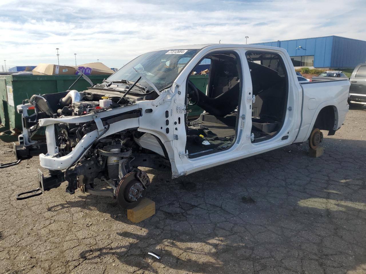 2020 Ram 1500 Laramie VIN: 1C6SRFJT8LN329005 Lot: 77312684