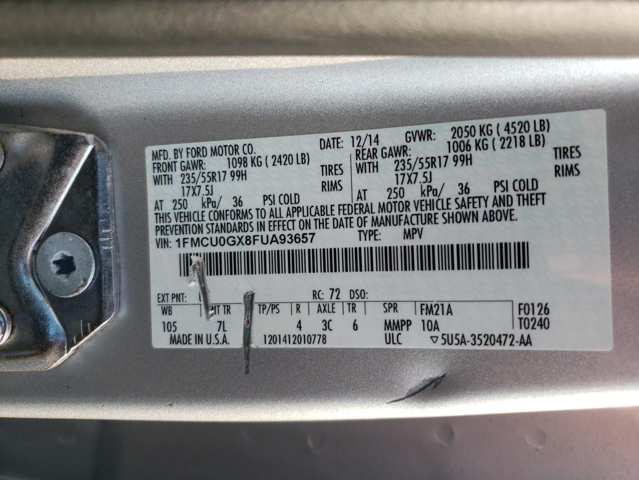 2015 Ford Escape - Image 13