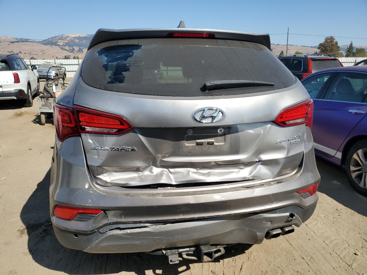 2017 Hyundai Santa Fe Sport VIN: 5XYZW4LA8HG407068 Lot: 72753134