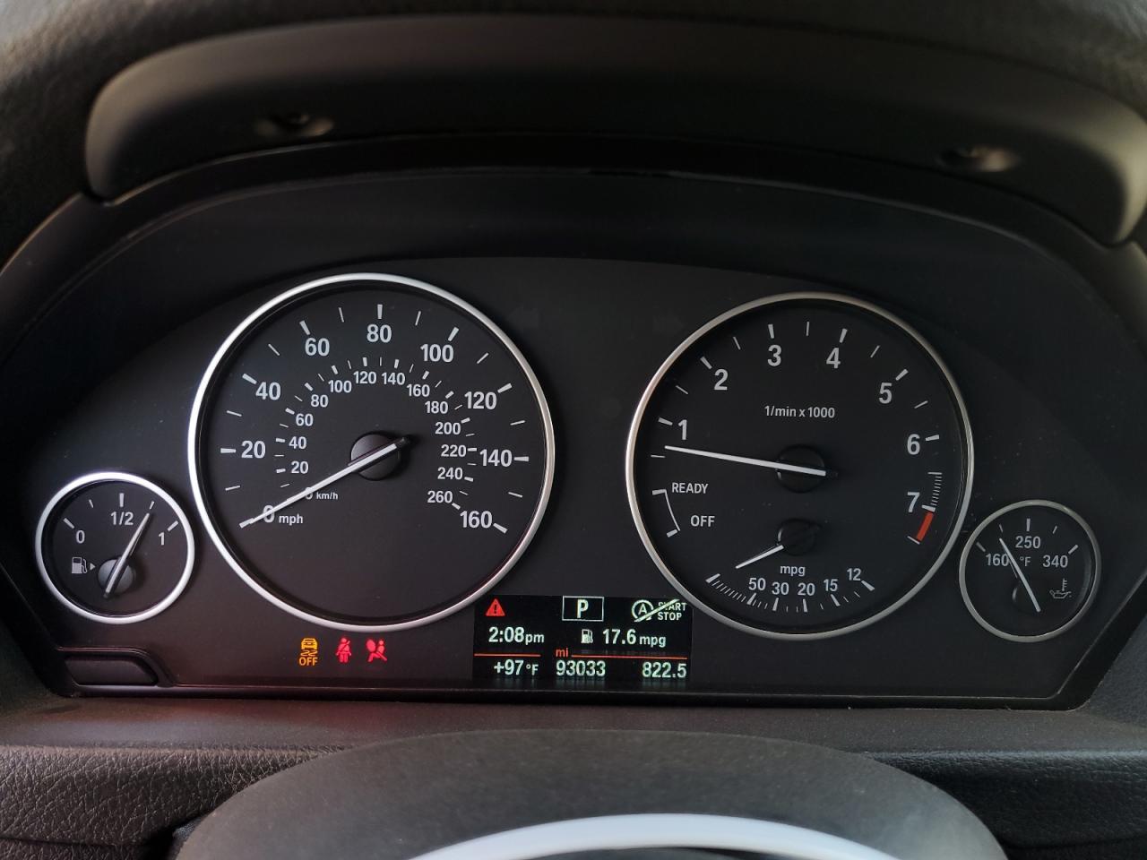 2014 BMW 328 I Sulev VIN: WBA3C1C59EK108840 Lot: 78844264