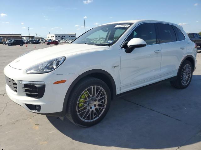 2016 Porsche Cayenne Se Hybrid en Venta en Grand Prairie, TX - Burn