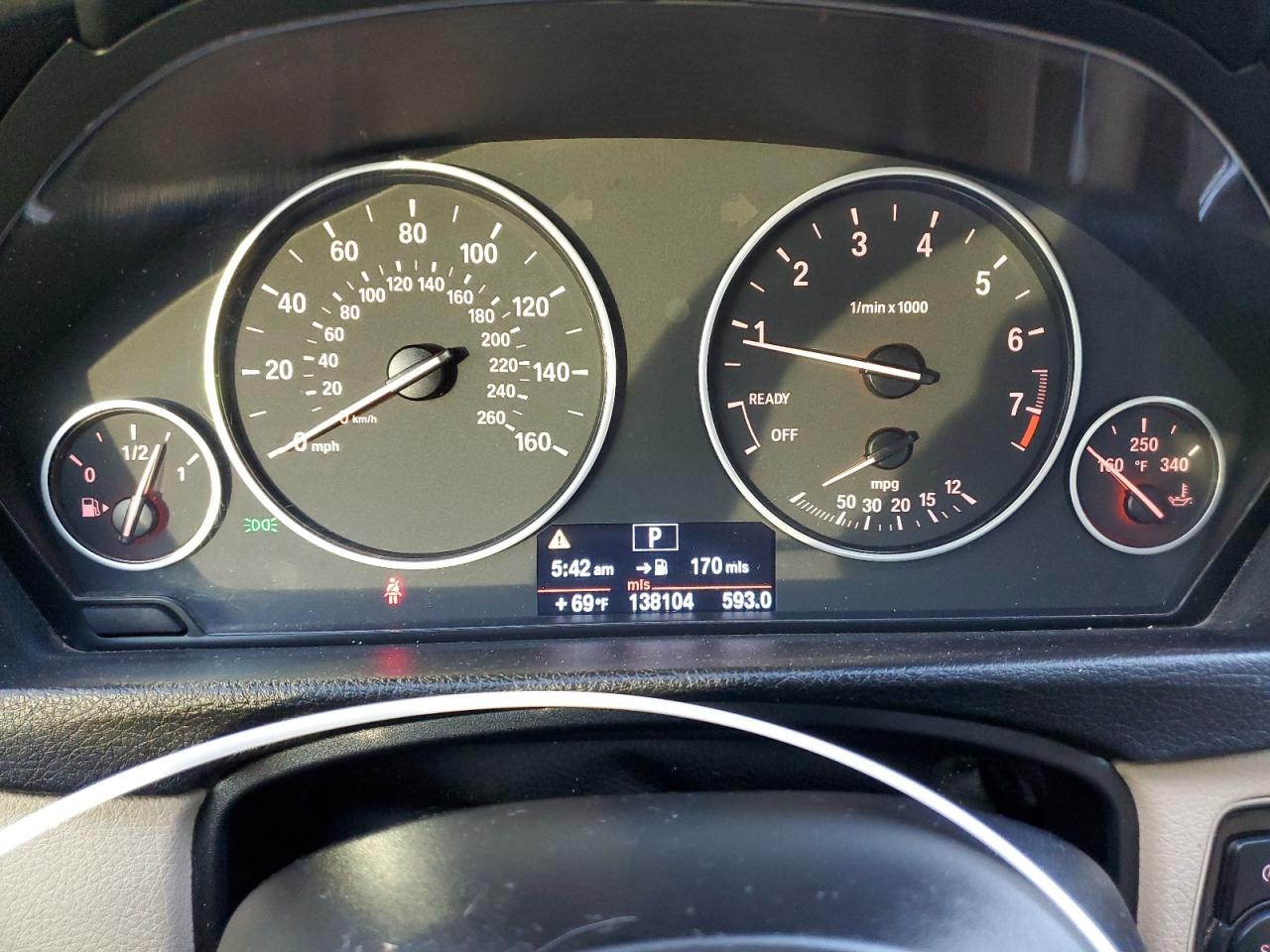 2013 BMW 328 Xi VIN: WBA3B3C53DF534027 Lot: 74796554