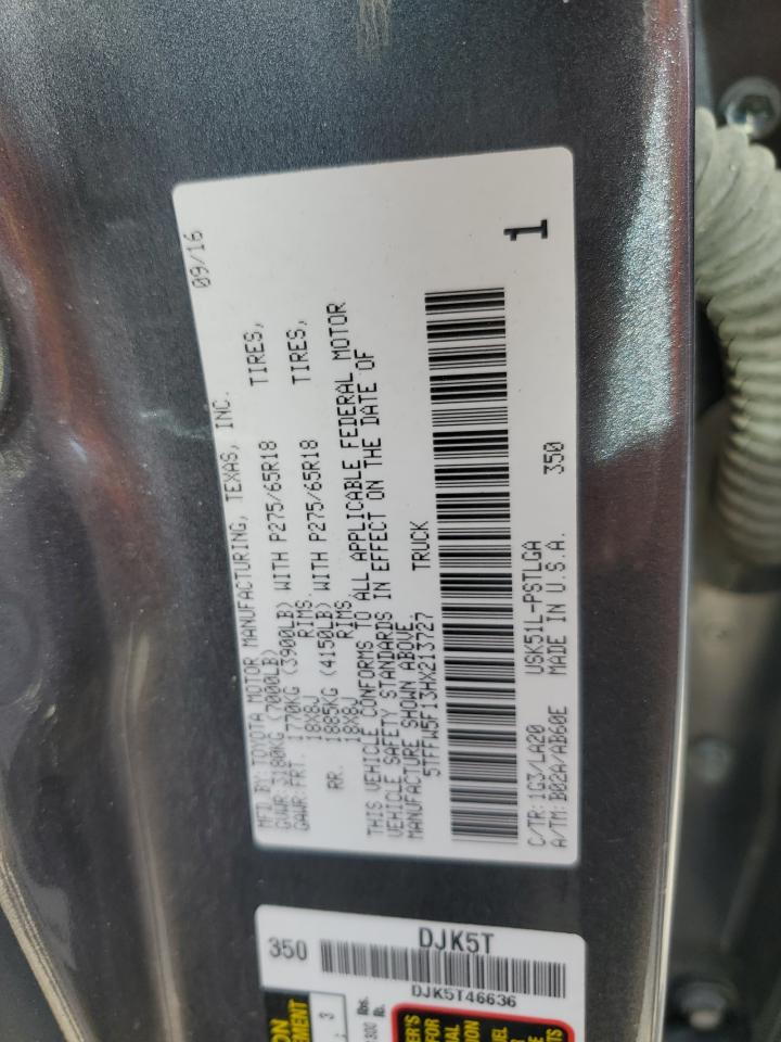 5TFFW5F13HX213727 2017 Toyota Tundra Crewmax Limited