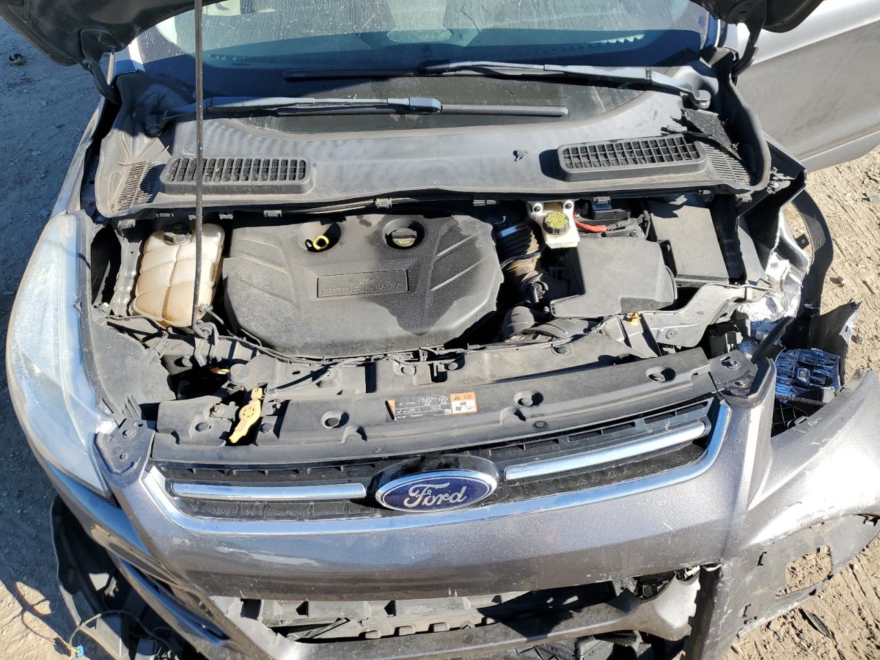 2014 Ford Escape Titanium VIN: 1FMCU9J90EUD60092 Lot: 75537934