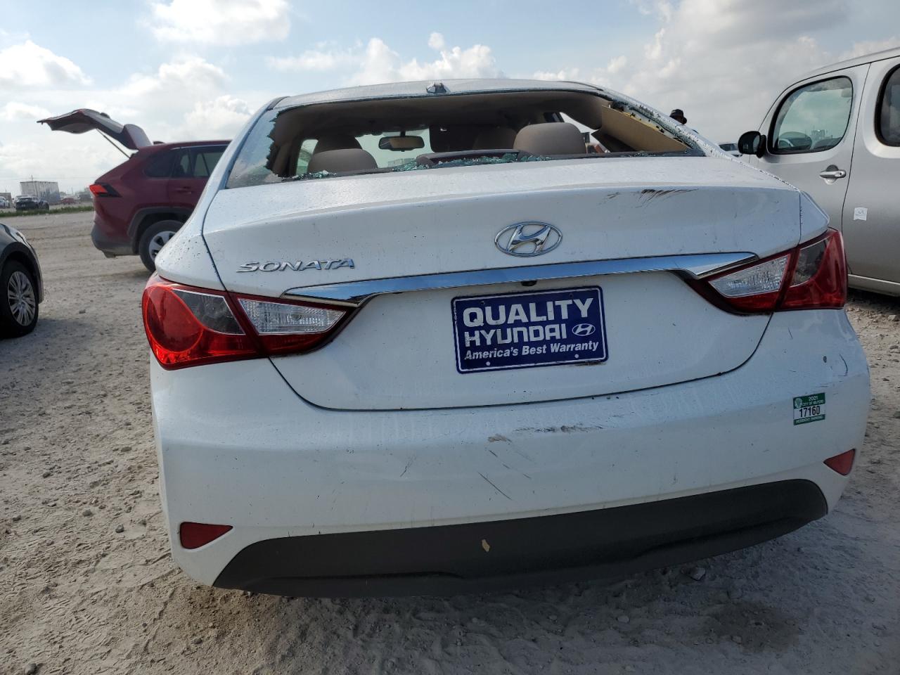 2014 Hyundai Sonata Gls VIN: 5NPEB4AC1EH899302 Lot: 75284984