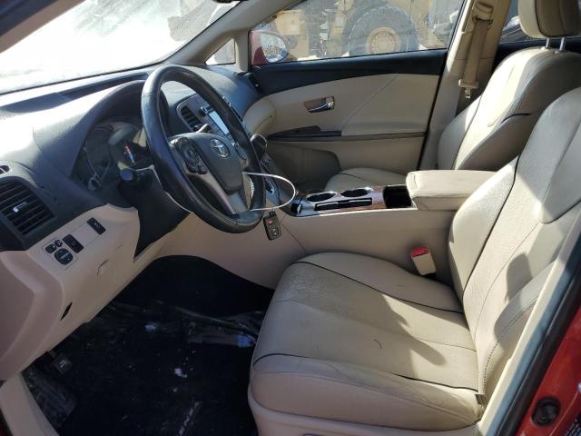  TOYOTA VENZA 2015 Czerwony