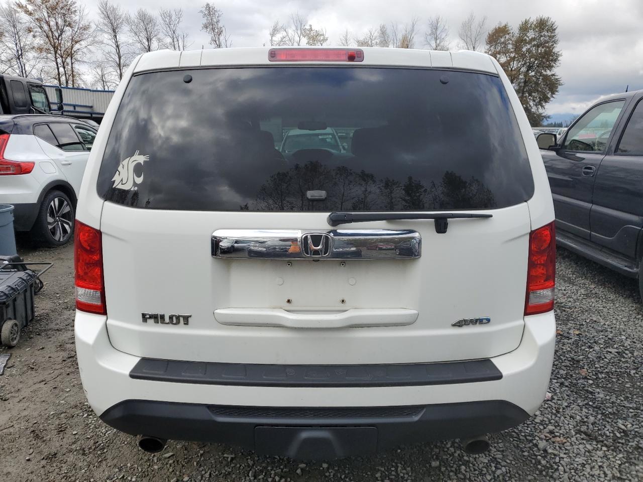 2012 Honda Pilot Exl VIN: 5FNYF4H52CB034407 Lot: 75791394