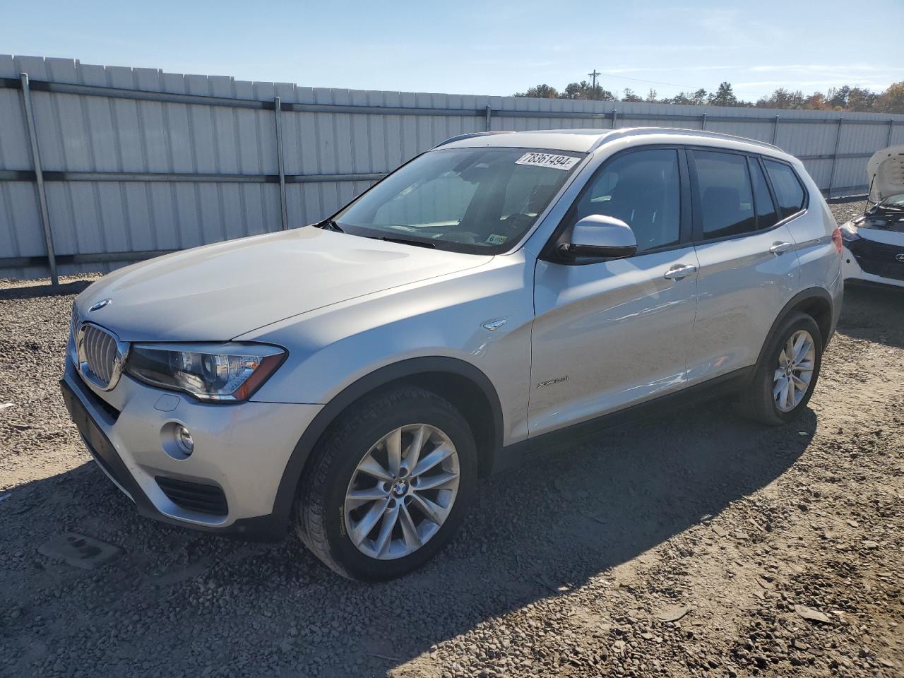 VIN 5UXWX9C57G0D77048 2016 BMW X3 no.1