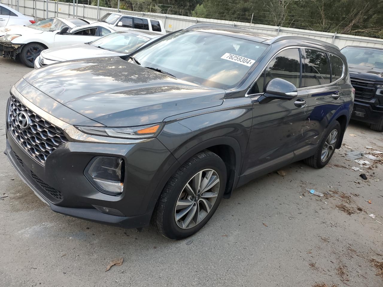 2020 Hyundai Santa Fe Limited VIN: 5NMS53ADXLH201115 Lot: 76259304