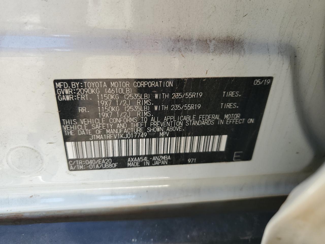 2019 Toyota RAV 4 - Image 13