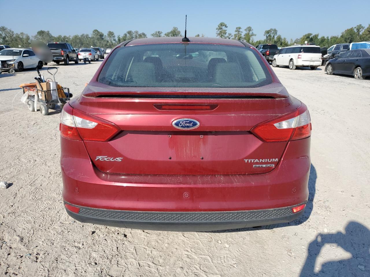 2014 Ford Focus Titanium VIN: 1FADP3J25EL169408 Lot: 73581114