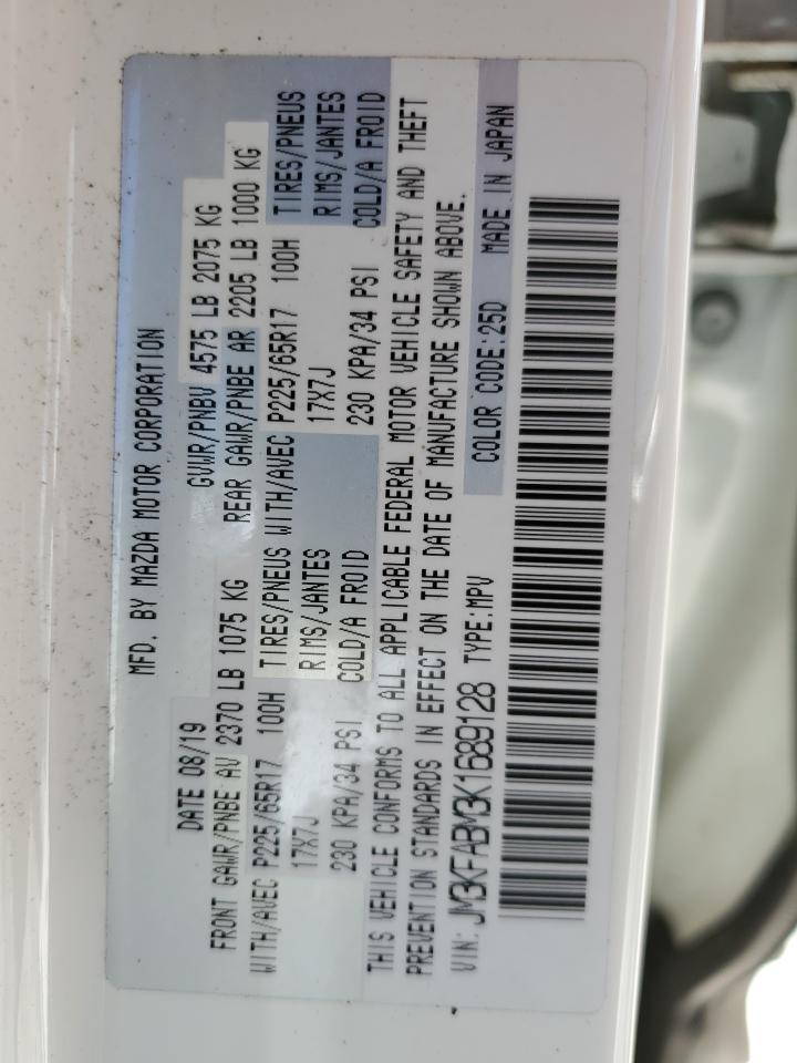 2019 Mazda Cx-5 Sport VIN: JM3KFABM3K1689128 Lot: 77662044