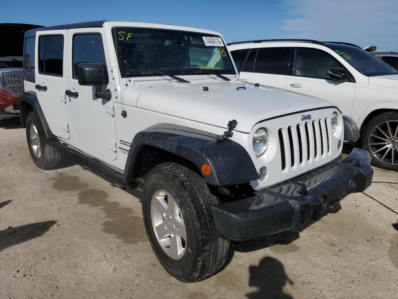 VIN 1C4BJWDG7FL623896 2015 JEEP WRANGLER no.4