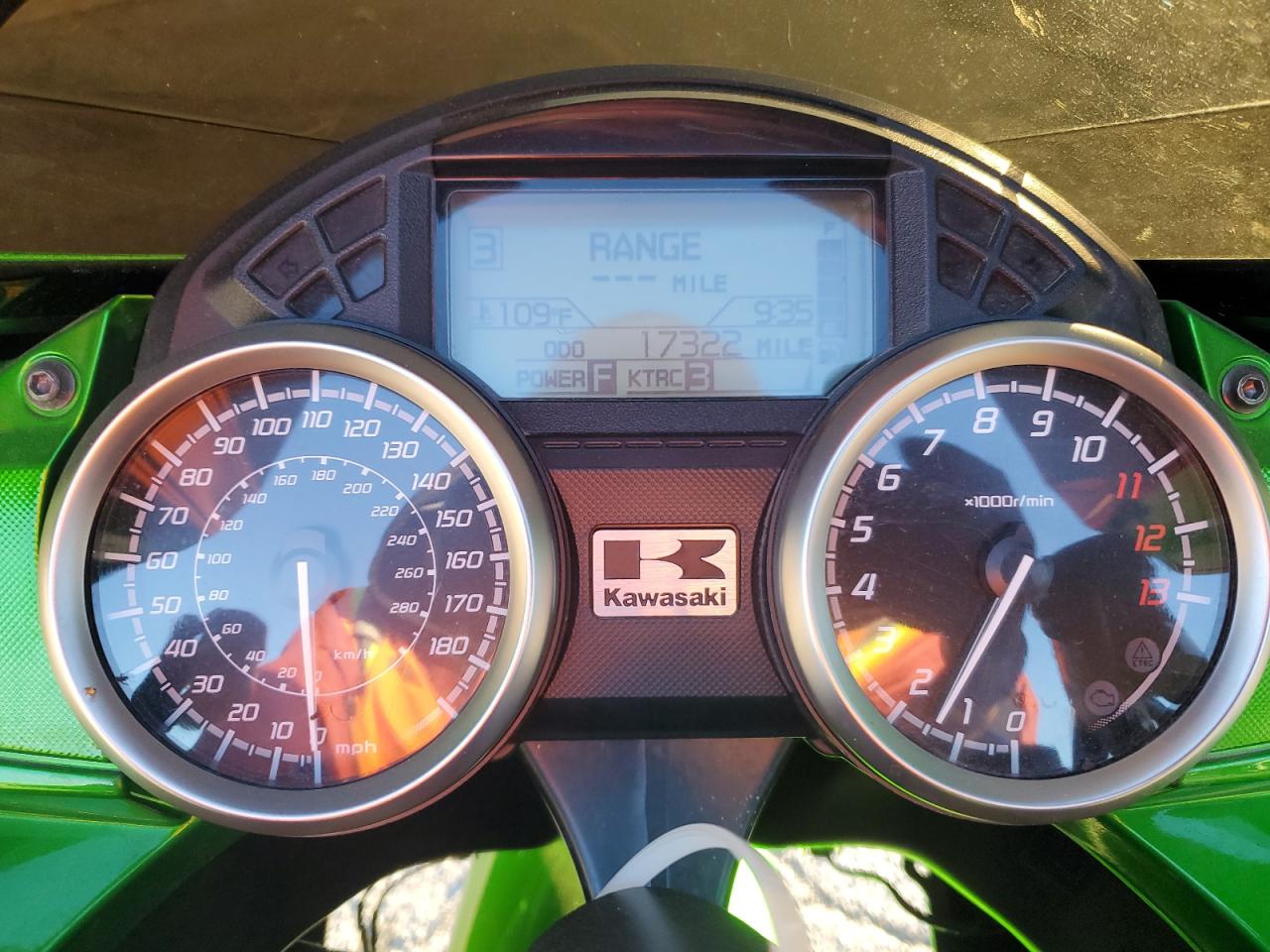 2012 Kawasaki Zx1400 Ec VIN: JKBZXNE10CA000196 Lot: 75160434