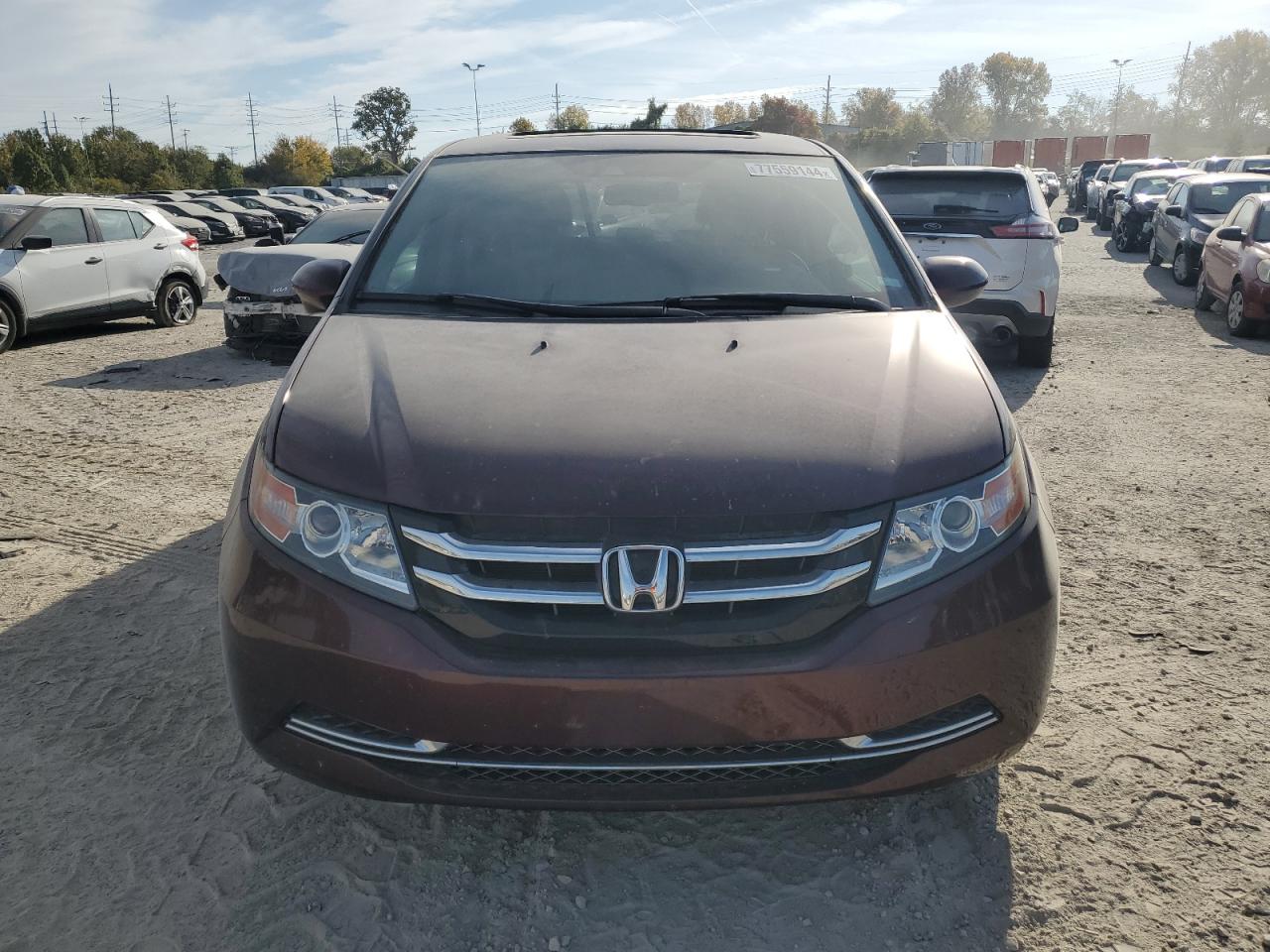 5FNRL5H60FB067387 2015 Honda Odyssey Exl