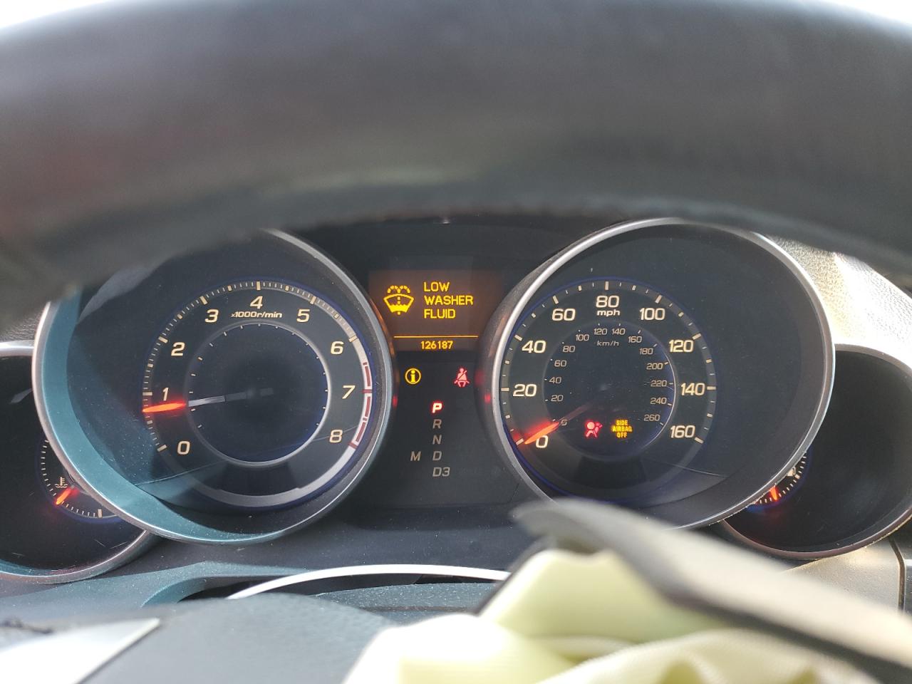 2007 Acura Mdx VIN: 2HNYD28217H550445 Lot: 72746044