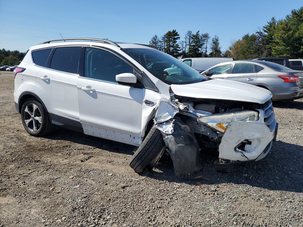 2017 Ford Escape Se VIN: 1FMCU9GD1HUF02899 Lot: 75638784