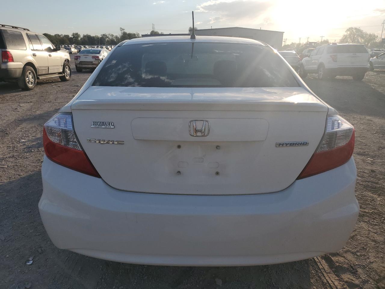 2012 Honda Civic Hybrid VIN: JHMFB4F2XCS008523 Lot: 76385764