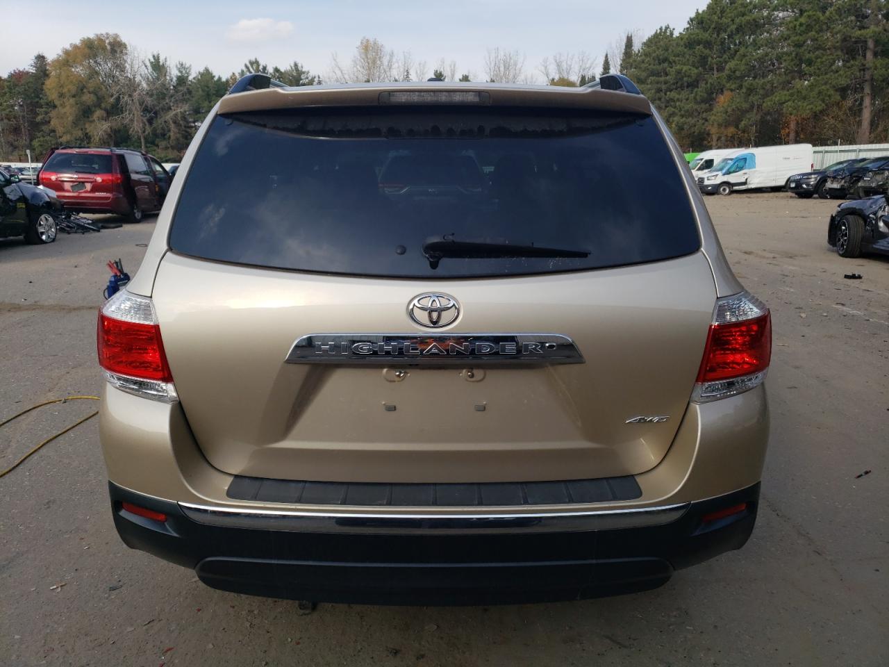 VIN 5TDDK3EH3DS186891 2013 TOYOTA HIGHLANDER no.6