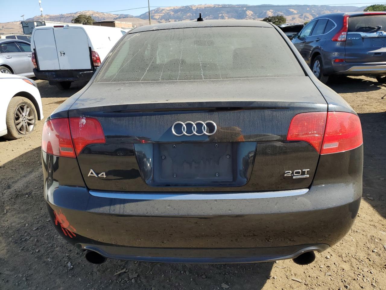 2008 Audi A4 2.0T Quattro VIN: WAUDF78E38A168176 Lot: 76182684