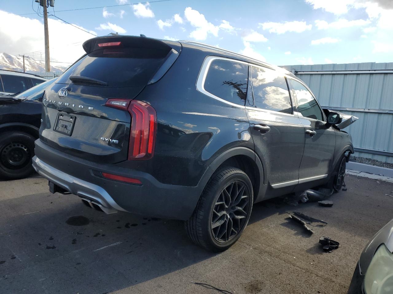 VIN 5XYP5DHC9MG137895 2021 KIA TELLURIDE no.3