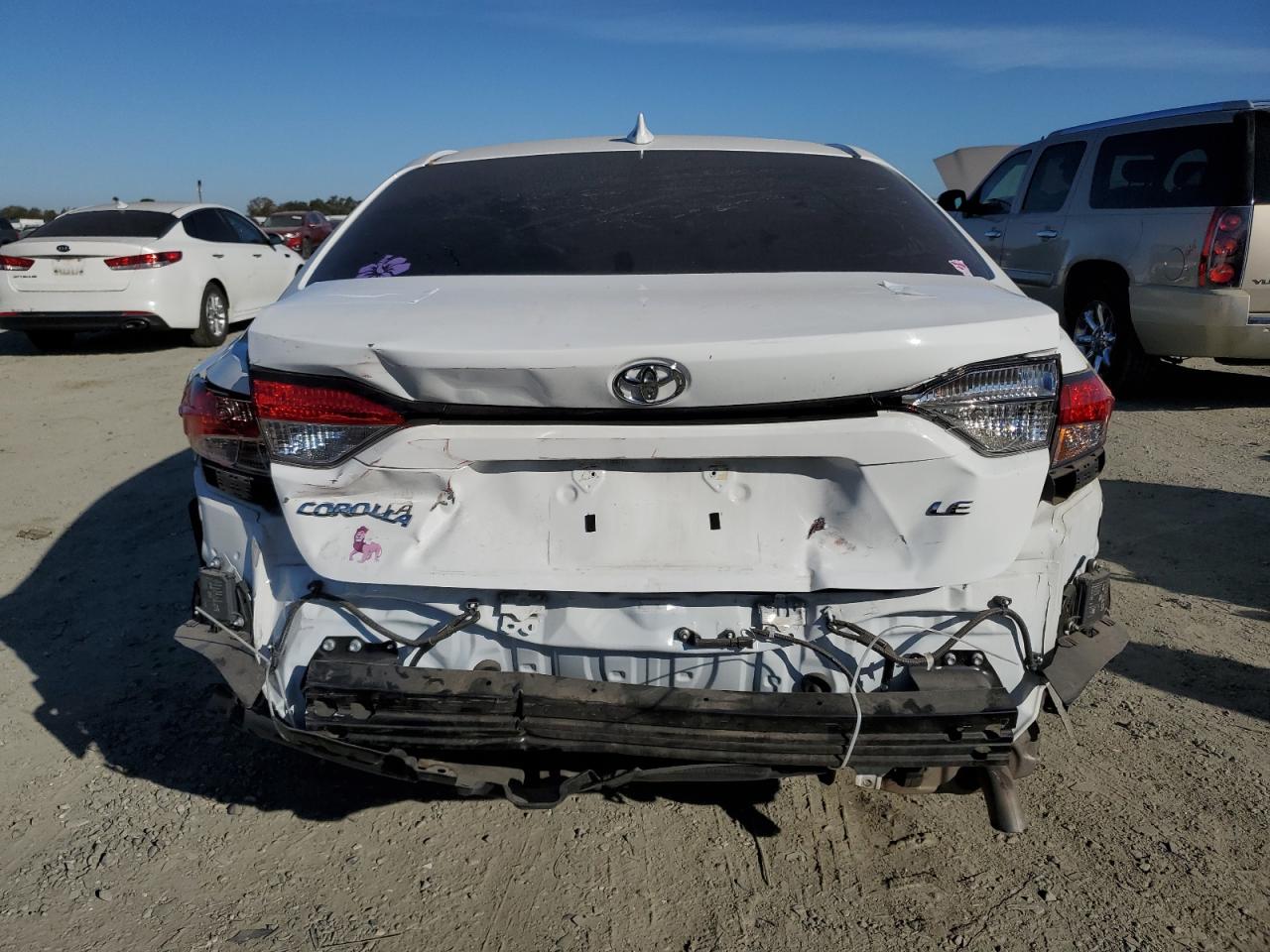 2022 Toyota Corolla Le VIN: 5YFVPMAE1NP349684 Lot: 77637924