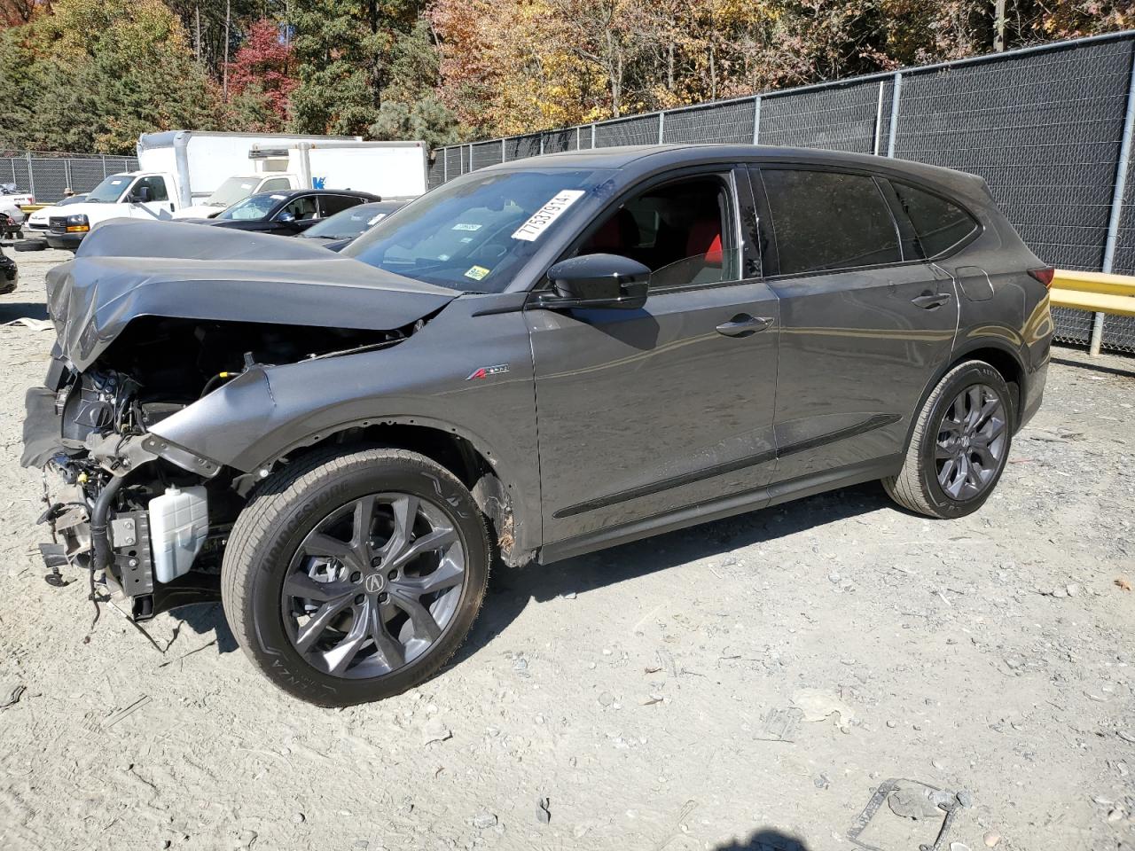 2022 Acura Mdx A-Spec VIN: 5J8YE1H09NL048151 Lot: 77537914