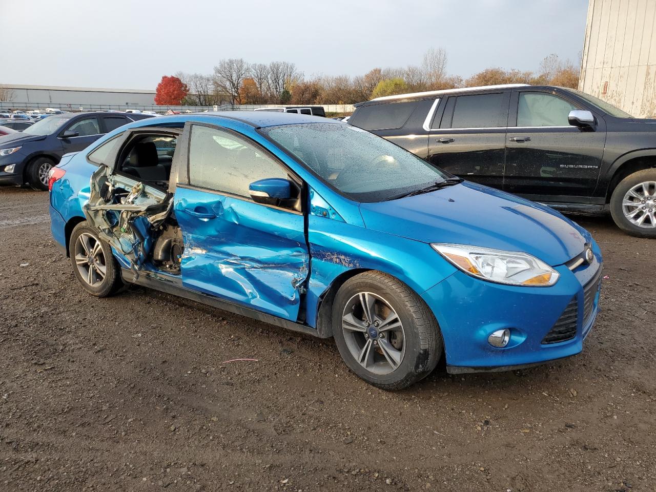 VIN 1FADP3F23EL270245 2014 FORD FOCUS no.4