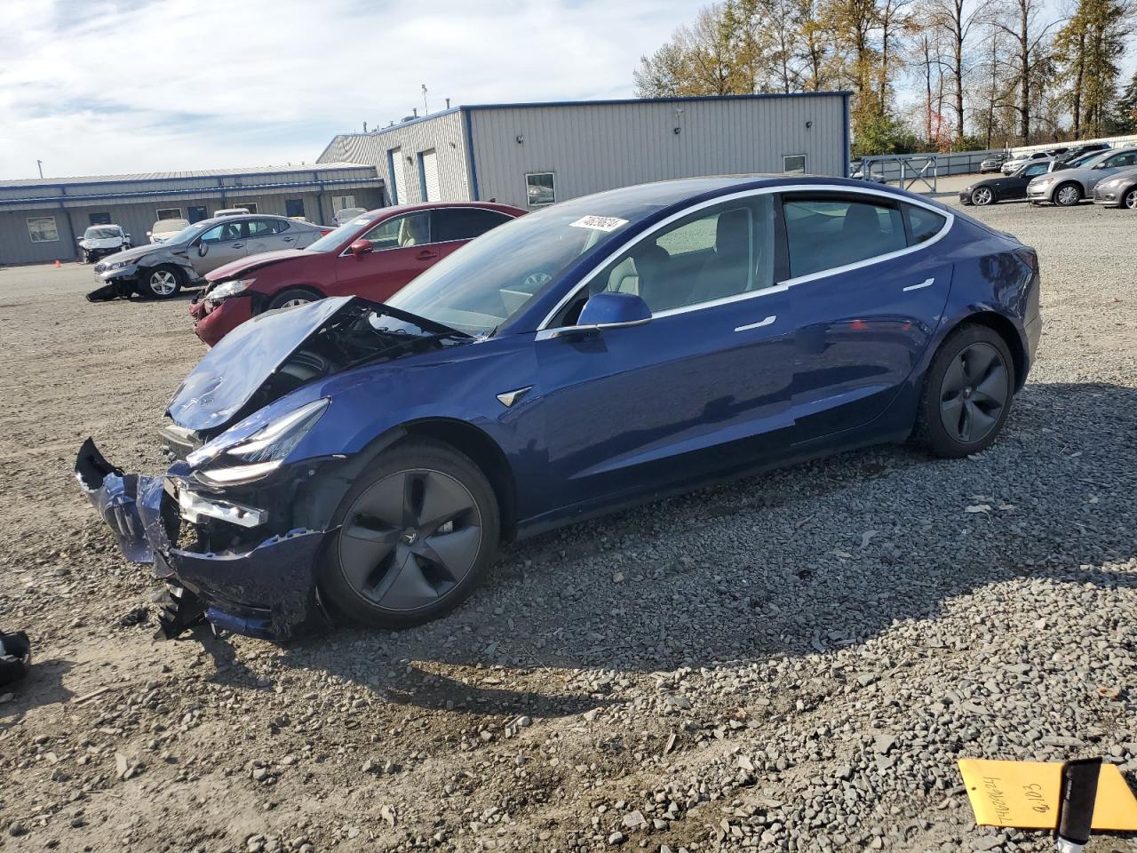 5YJ3E1EA6KF476165 2019 TESLA MODEL 3 - Image 1