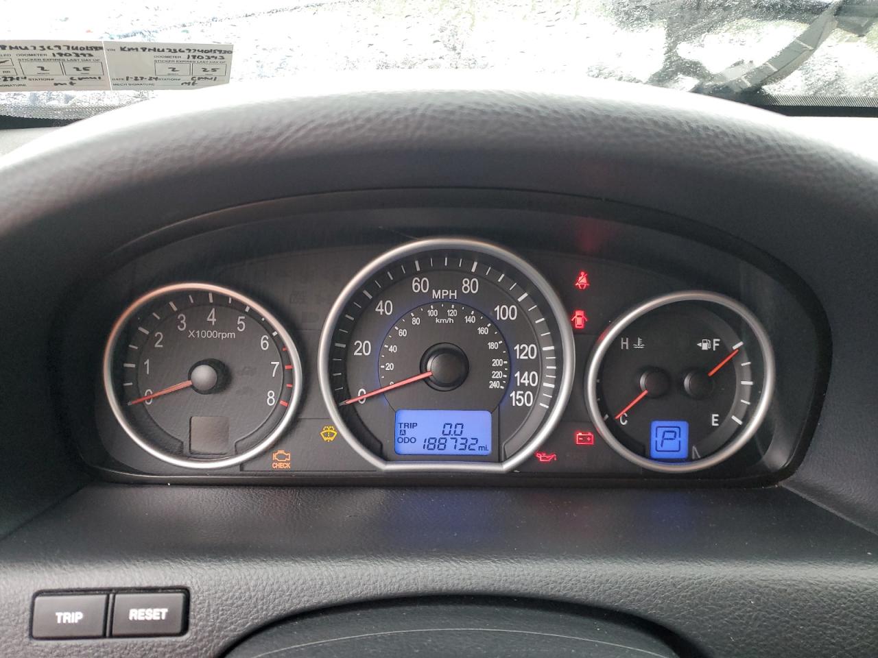 KM8NU73C97U015930 2007 Hyundai Veracruz Gls