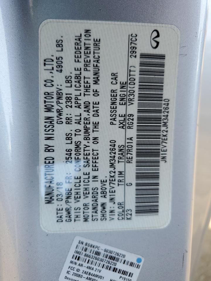 2018 Infiniti Q60 - Image 15