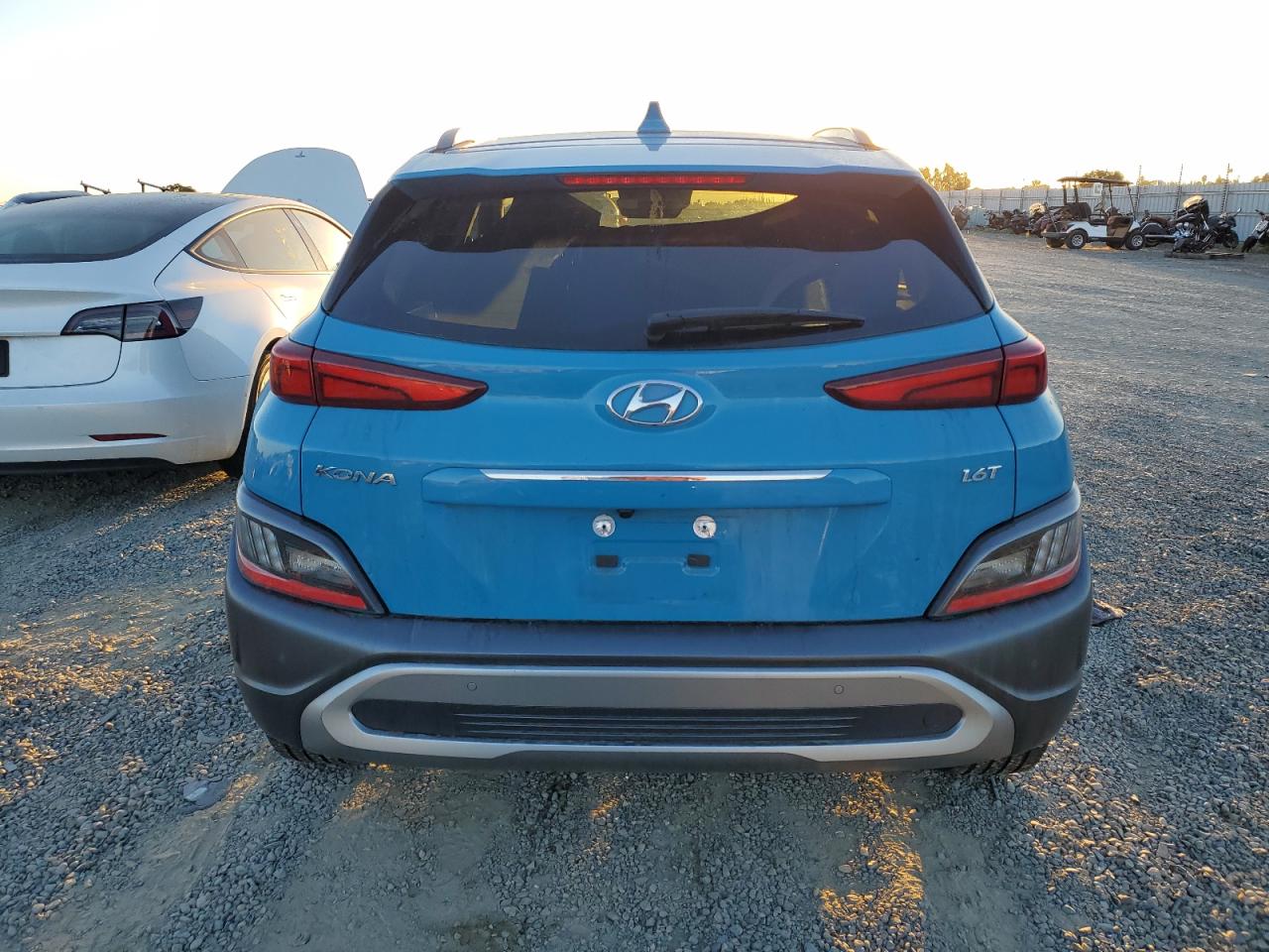 2022 Hyundai Kona Limited VIN: KM8K53A34NU923209 Lot: 75239434