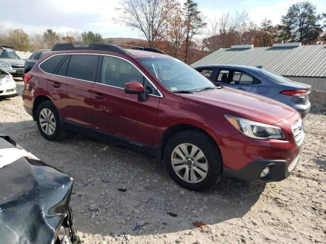  SUBARU OUTBACK 2016 Червоний