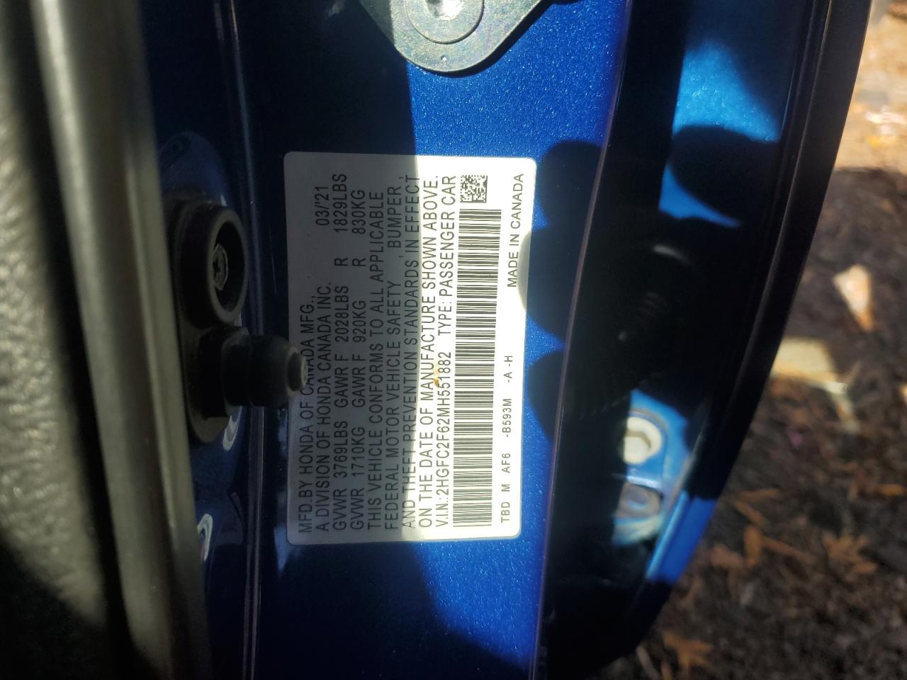 2021 Honda Civic - Image 13